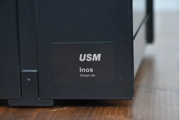 中古　美品　スイス　USMハラー(USM Haller)　イノス(INOS BOX)　ホームオフィスにもおすすめなスッキリとしたデザインの10段レターケース　定価約3万7千円相当　(R-084845)