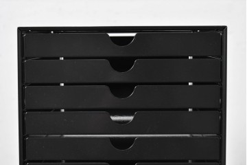 中古　美品　スイス　USMハラー(USM Haller)　イノス(INOS BOX)　ホームオフィスにもおすすめなスッキリとしたデザインの10段レターケース　定価約3万7千円相当　(R-084846)