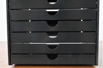 中古　美品　スイス　USMハラー(USM Haller)　イノス(INOS BOX)　ホームオフィスにもおすすめなスッキリとしたデザインの10段レターケース　定価約3万7千円相当　(R-084846)