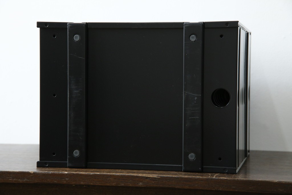 中古　美品　スイス　USMハラー(USM Haller)　イノス(INOS BOX)　ホームオフィスにもおすすめなスッキリとしたデザインの10段レターケース　定価約3万7千円相当　(R-084846)