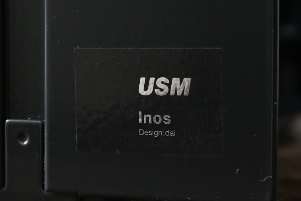 中古　美品　スイス　USMハラー(USM Haller)　イノス(INOS BOX)　ホームオフィスにもおすすめなスッキリとしたデザインの10段レターケース　定価約3万7千円相当　(R-084846)