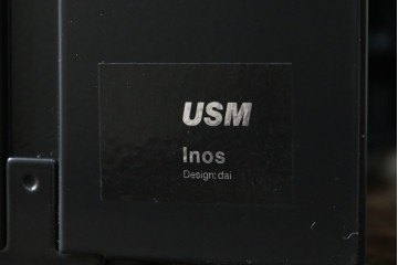 中古　美品　スイス　USMハラー(USM Haller)　イノス(INOS BOX)　ホームオフィスにもおすすめなスッキリとしたデザインの10段レターケース　定価約3万7千円相当　(R-084846)