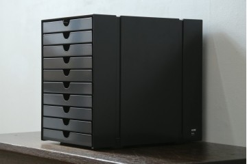 中古　美品　スイス　USMハラー(USM Haller)　イノス(INOS BOX)　ドロワーセット　10段　定価約3万7千円　(R-084847)