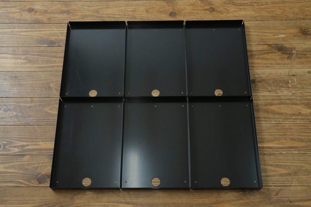 中古　美品　スイス　USMハラー(USM Haller)　イノス(INOS BOX)　ドロワーセット　10段　定価約3万7千円　(R-084847)