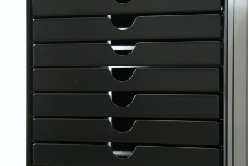 中古　美品　スイス　USMハラー(USM Haller)　イノス(INOS BOX)　ドロワーセット　10段　定価約3万7千円　(R-084847)