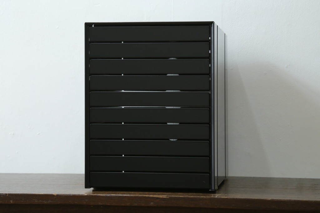 中古　美品　スイス　USMハラー(USM Haller)　イノス(INOS BOX)　ドロワーセット　10段　定価約3万7千円　(R-084847)