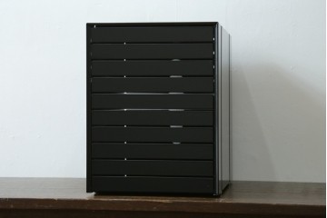 中古　美品　スイス　USMハラー(USM Haller)　イノス(INOS BOX)　ドロワーセット　10段　定価約3万7千円　(R-084847)