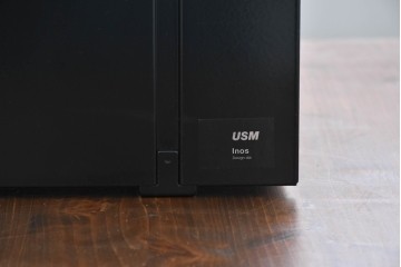 中古　美品　スイス　USMハラー(USM Haller)　イノス(INOS BOX)　ホームオフィスにもおすすめなスッキリとしたデザインの10段レターケース　定価約3万7千円相当　(R-084847)