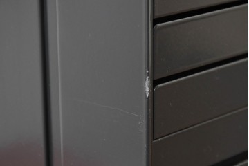 中古　美品　スイス　USMハラー(USM Haller)　イノス(INOS BOX)　ホームオフィスにもおすすめなスッキリとしたデザインの10段レターケース　定価約3万7千円相当　(R-084847)