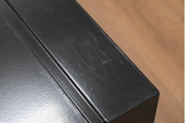 中古　美品　スイス　USMハラー(USM Haller)　イノス(INOS BOX)　ホームオフィスにもおすすめなスッキリとしたデザインの10段レターケース　定価約3万7千円相当　(R-084847)