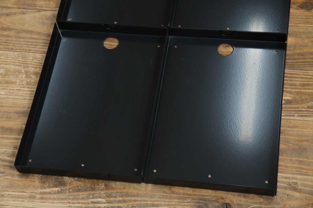 中古　美品　スイス　USMハラー(USM Haller)　イノス(INOS BOX)　ホームオフィスにもおすすめなスッキリとしたデザインの10段レターケース　定価約3万7千円相当　(R-084848)