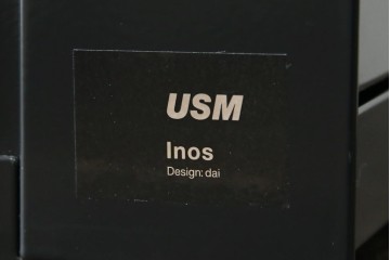 中古　美品　スイス　USMハラー(USM Haller)　イノス(INOS BOX)　ホームオフィスにもおすすめなスッキリとしたデザインの10段レターケース　定価約3万7千円相当　(R-084848)