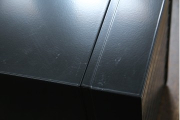 中古　美品　スイス　USMハラー(USM Haller)　イノス(INOS BOX)　ホームオフィスにもおすすめなスッキリとしたデザインの10段レターケース　定価約3万7千円相当　(R-084848)