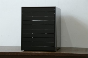 中古　美品　スイス　USMハラー(USM Haller)　イノス(INOS BOX)　　ドロワーセット　10段　定価約3万7千円　(R-084849)
