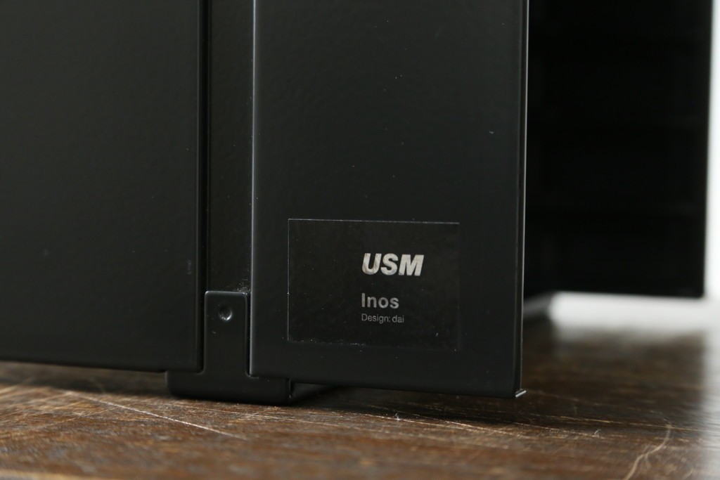 中古　美品　スイス　USMハラー(USM Haller)　イノス(INOS BOX)　　ドロワーセット　10段　定価約3万7千円　(R-084849)