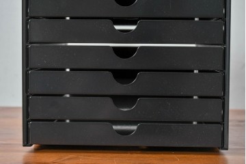 中古　美品　スイス　USMハラー(USM Haller)　イノス(INOS BOX)　ホームオフィスにもおすすめなスッキリとしたデザインの10段レターケース　定価約3万7千円相当　(R-084849)