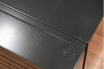 中古　美品　スイス　USMハラー(USM Haller)　イノス(INOS BOX)　ホームオフィスにもおすすめなスッキリとしたデザインの10段レターケース　定価約3万7千円相当　(R-084849)