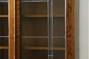 アメリカヴィンテージ　アメリカ高級家具　センチュリー(CENTURY)　オーク材　エレガントな佇まいが魅力のブックケース　(R-084850)