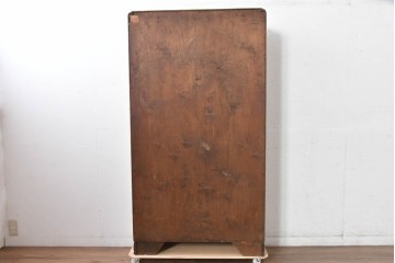 アメリカヴィンテージ　アメリカ高級家具　CENTURY FURNITURE(センチュリー・ファニチャー)　オーク材　エレガントな佇まいが魅力のブックケース　(R-084850)