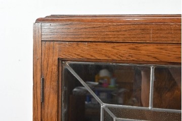 アメリカヴィンテージ　アメリカ高級家具　CENTURY FURNITURE(センチュリー・ファニチャー)　オーク材　エレガントな佇まいが魅力のブックケース　(R-084850)