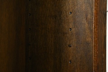 中古　三越伊勢丹　プロパティデザイン　カントリーハウス　Brugge(ブルージュ)　品のある佇まいが美しいステンドグラスキャビネット　(R-084851)