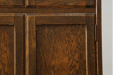 中古　三越伊勢丹　プロパティデザイン　カントリーハウス　Brugge(ブルージュ)　品のある佇まいが美しいステンドグラスキャビネット　(R-084851)