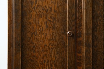 中古　三越伊勢丹　プロパティデザイン　カントリーハウス　Brugge(ブルージュ)　品のある佇まいが美しいステンドグラスキャビネット　(R-084851)