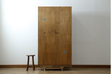 中古　三越伊勢丹　プロパティデザイン　カントリーハウス　Brugge(ブルージュ)　品のある佇まいが美しいステンドグラスキャビネット　(R-084851)