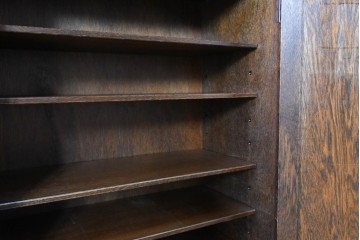 中古　三越伊勢丹　プロパティデザイン　カントリーハウス　Brugge(ブルージュ)　品のある佇まいが美しいステンドグラスキャビネット　(R-084851)