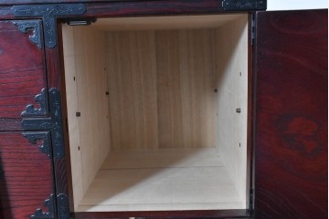 中古　仙台民芸箪笥(仙台箪笥)　欅産業　和の空間を格上げするローボード　(R-084852)