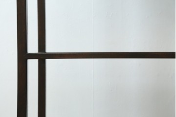 中古　美品　松本民芸家具　和モダンインテリアにも映える木製オープンシェルフ　定価約14万円　(R-084856)