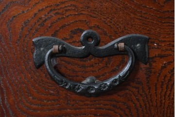 《天板取り付け加工費込み》中古　岩谷堂箪笥　和の風格を感じる衣装箪笥サイドチェスト　(R-084859)