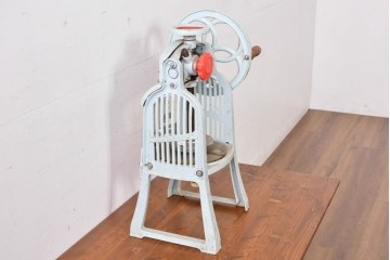 【簡易リペア限定品】　和製ヴィンテージ　初雪(hatsuyuki)　HA-110-S　ノスタルジックな雰囲気が漂う手動かき氷機　(R-084872)