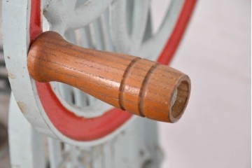 【簡易リペア限定品】　和製ヴィンテージ　初雪(hatsuyuki)　HA-110-S　ノスタルジックな雰囲気が漂う手動かき氷機　(R-084872)