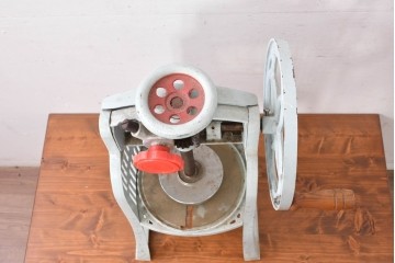 【簡易リペア限定品】　和製ヴィンテージ　初雪(hatsuyuki)　HA-110-S　ノスタルジックな雰囲気が漂う手動かき氷機　(R-084872)