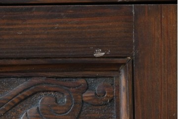 アンティーク建具　建築的な造形美と装飾性を併せ持つアラビア建築様式で作られたマシュラビーヤの窓と枠のセット　(R-084873)