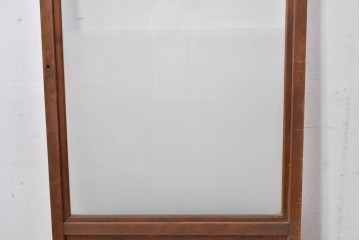 ヴィンテージ建具　昭和中期　すっきりとしたデザインのガラス戸1枚　(R-084877)