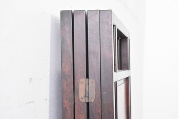 和製ヴィンテージ　松本民芸家具　上品な佇まいのB型衝立　定価約86万円相当　(R-084892)