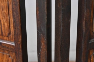 和製ヴィンテージ　松本民芸家具　上品な佇まいのB型衝立　定価約86万円相当　(R-084892)