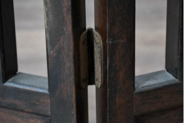 和製ヴィンテージ　松本民芸家具　上品な佇まいのB型衝立　定価約86万円相当　(R-084892)