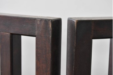 和製ヴィンテージ　松本民芸家具　上品な佇まいのB型衝立　定価約86万円相当　(R-084892)