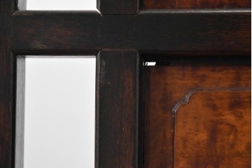 和製ヴィンテージ　松本民芸家具　上品な佇まいのB型衝立　定価約86万円相当　(R-084892)