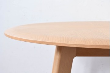 中古　arflex(アルフレックス)　CREDO(クレド)　E10　ホワイトオーク材　シンプルながら美しいフォルムのダイニングテーブル　(R-084895)