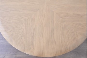 中古　arflex(アルフレックス)　CREDO(クレド)　E10　ホワイトオーク材　シンプルながら美しいフォルムのダイニングテーブル　(R-084895)