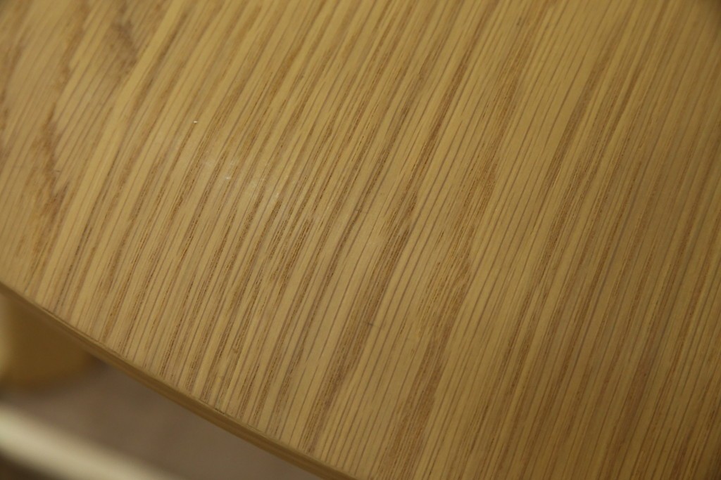 中古　arflex(アルフレックス)　CREDO(クレド)　E10　ホワイトオーク材　シンプルながら美しいフォルムのダイニングテーブル　(R-084895)