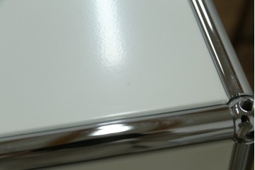 中古　美品　スイス　USMハラー(USM Haller)　ドロップダウンドア×2　サイドボード　定価約36万円　(R-084896)