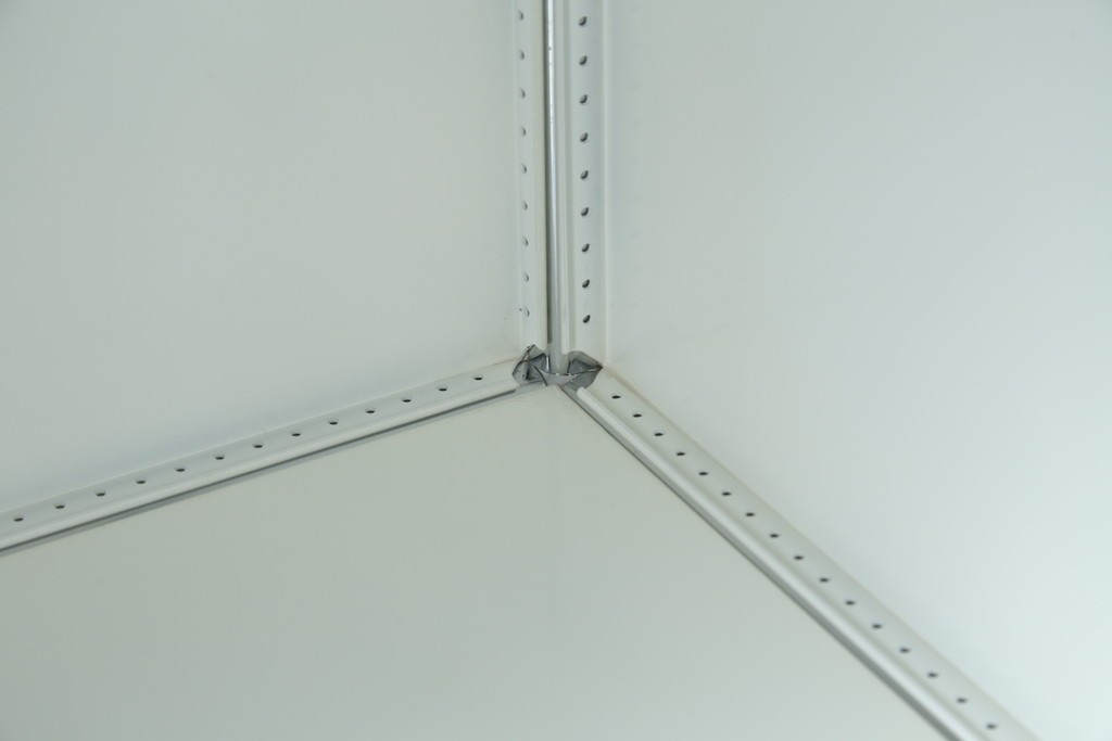 中古　美品　スイス　USMハラー(USM Haller)　3段シェルフ　定価約16万6千円　(R-084897)