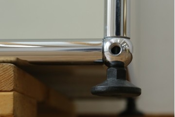 中古　美品　スイス　USMハラー(USM Haller)　3段シェルフ　定価約16万6千円　(R-084897)