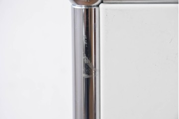 中古　美品　スイス　USMハラー(USM Haller)　ホームオフィスにもおすすめなスッキリとしたデザインのシェルフ・3段タイプ　定価約16万6千円相当　(R-084897)