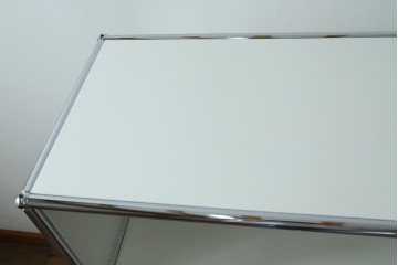 中古　美品　スイス　USMハラー(USM Haller)　ドロップダウンドア×2　サイドボード　定価約36万円　(R-084898)